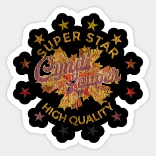 SUPER STAR - Cyndi Lauper Sticker